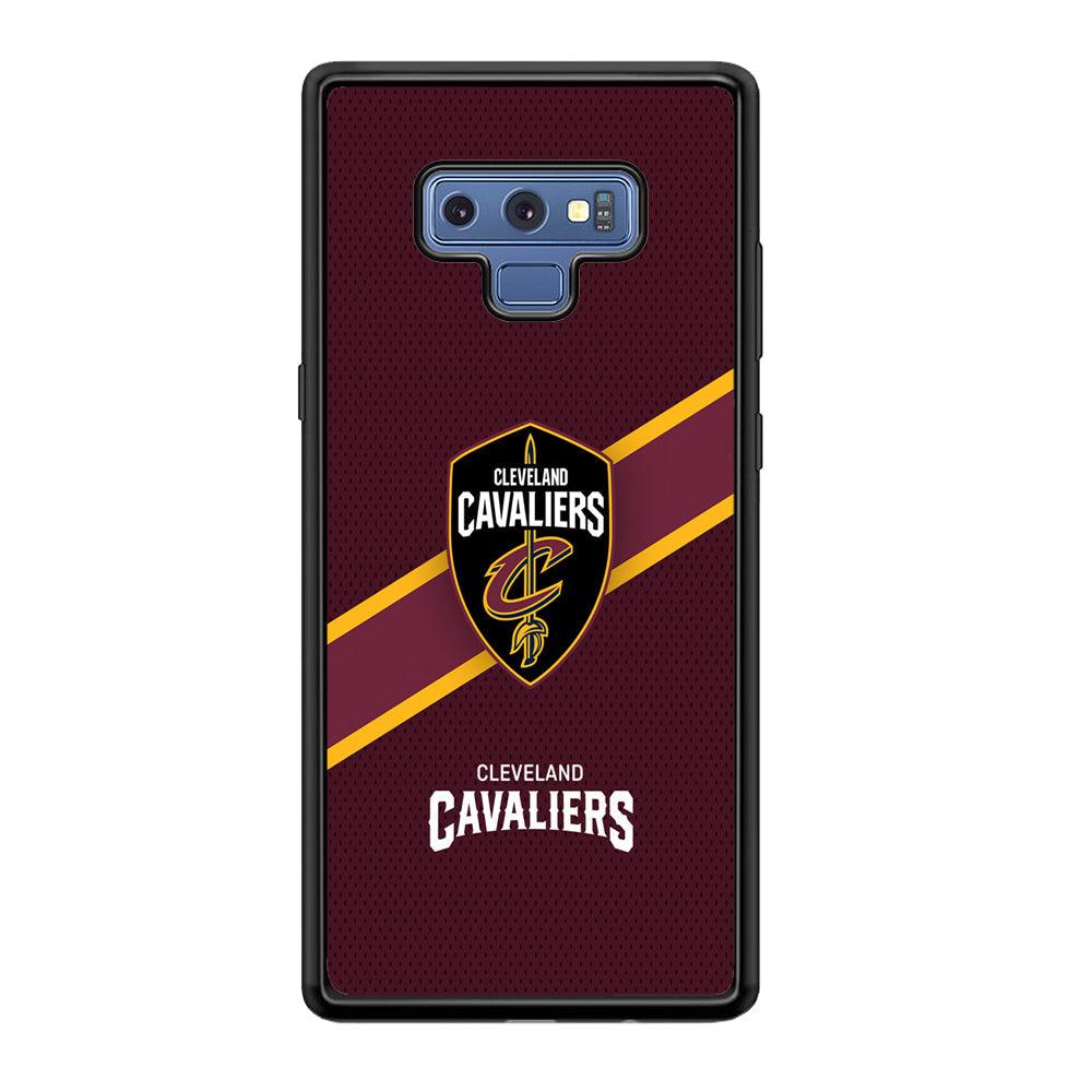 Cleveland Cavaliers Purple Phantom Samsung Galaxy Note 9 Case-Oxvistore