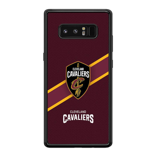 Cleveland Cavaliers Purple Phantom Samsung Galaxy Note 8 Case-Oxvistore