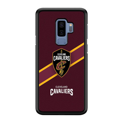 Cleveland Cavaliers Purple Phantom Samsung Galaxy S9 Plus Case-Oxvistore