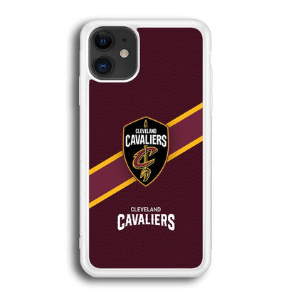 Cleveland Cavaliers Purple Phantom iPhone 12 Case-Oxvistore