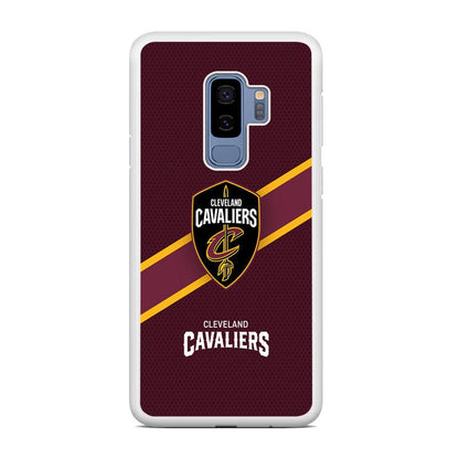 Cleveland Cavaliers Purple Phantom Samsung Galaxy S9 Plus Case-Oxvistore