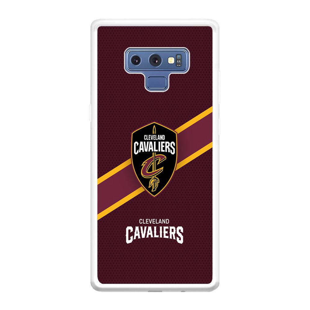 Cleveland Cavaliers Purple Phantom Samsung Galaxy Note 9 Case-Oxvistore