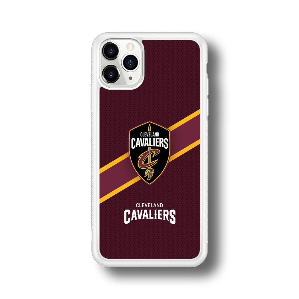 Cleveland Cavaliers Purple Phantom iPhone 11 Pro Case-Oxvistore