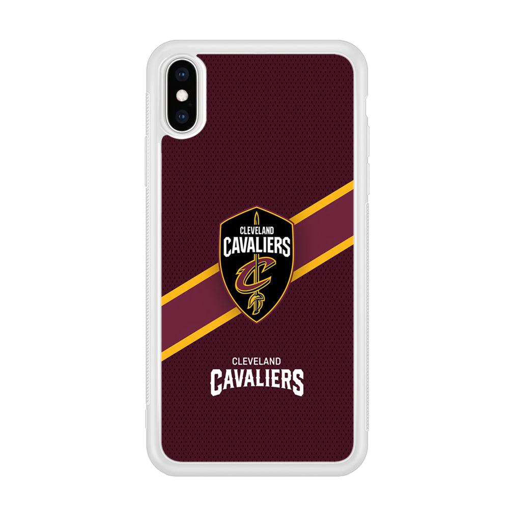 Cleveland Cavaliers Purple Phantom iPhone X Case-Oxvistore