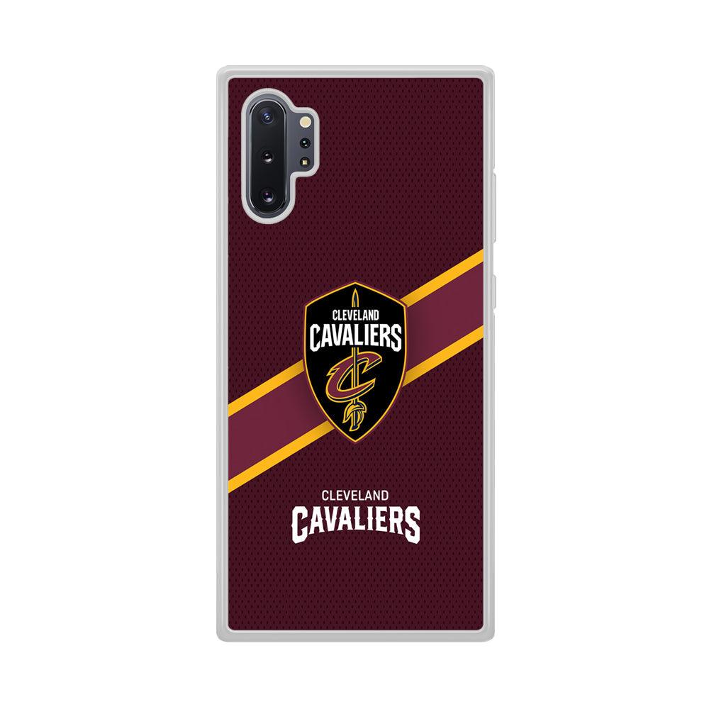 Cleveland Cavaliers Purple Phantom Samsung Galaxy Note 10 Plus Case-Oxvistore