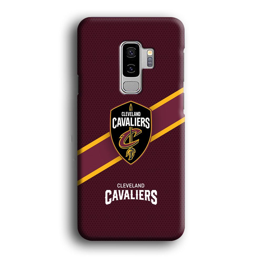 Cleveland Cavaliers Purple Phantom Samsung Galaxy S9 Plus Case-Oxvistore