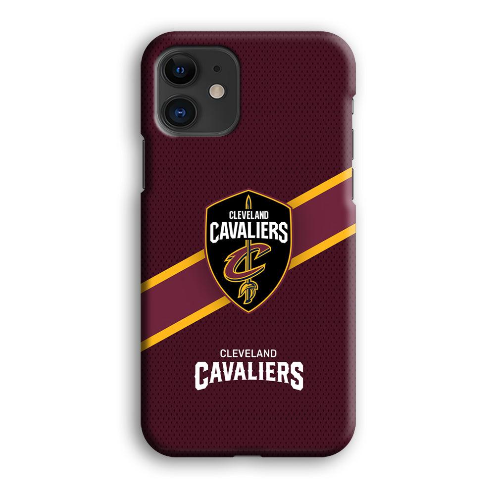 Cleveland Cavaliers Purple Phantom iPhone 12 Case-Oxvistore