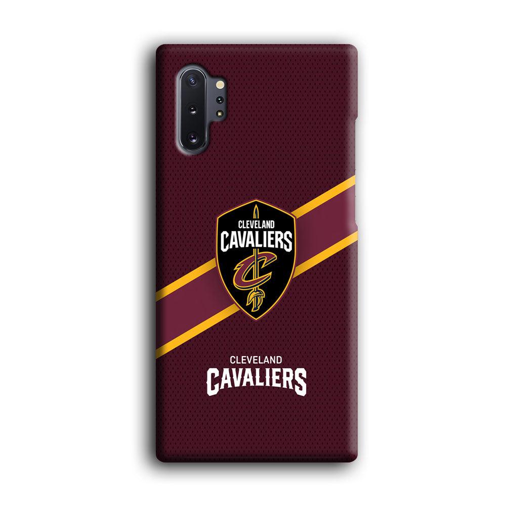 Cleveland Cavaliers Purple Phantom Samsung Galaxy Note 10 Plus Case-Oxvistore