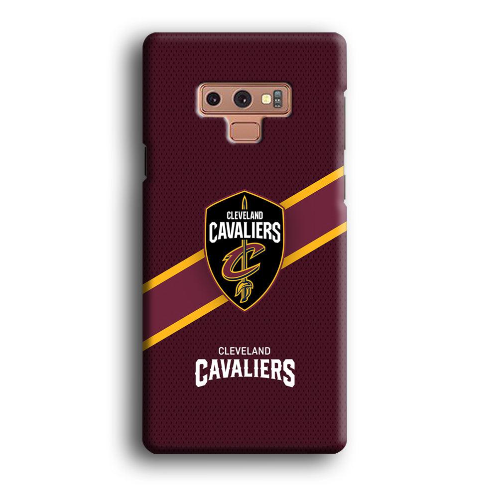 Cleveland Cavaliers Purple Phantom Samsung Galaxy Note 9 Case-Oxvistore