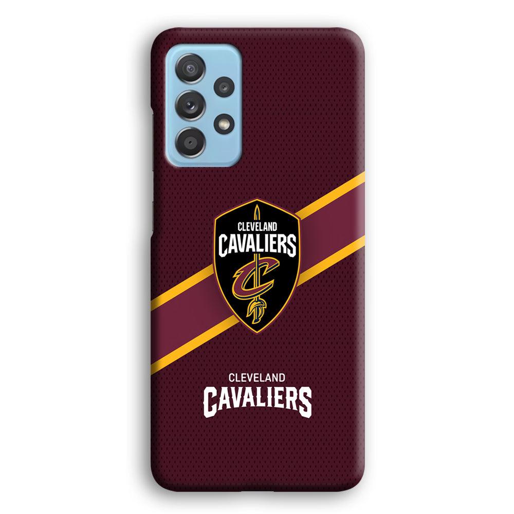 Cleveland Cavaliers Purple Phantom Samsung Galaxy A52 Case-Oxvistore