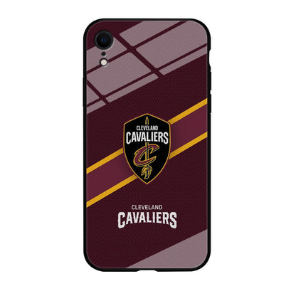 Cleveland Cavaliers Purple Phantom iPhone XR Case-Oxvistore