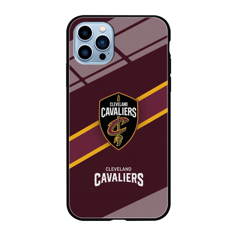 Cleveland Cavaliers Purple Phantom iPhone 12 Pro Case-Oxvistore