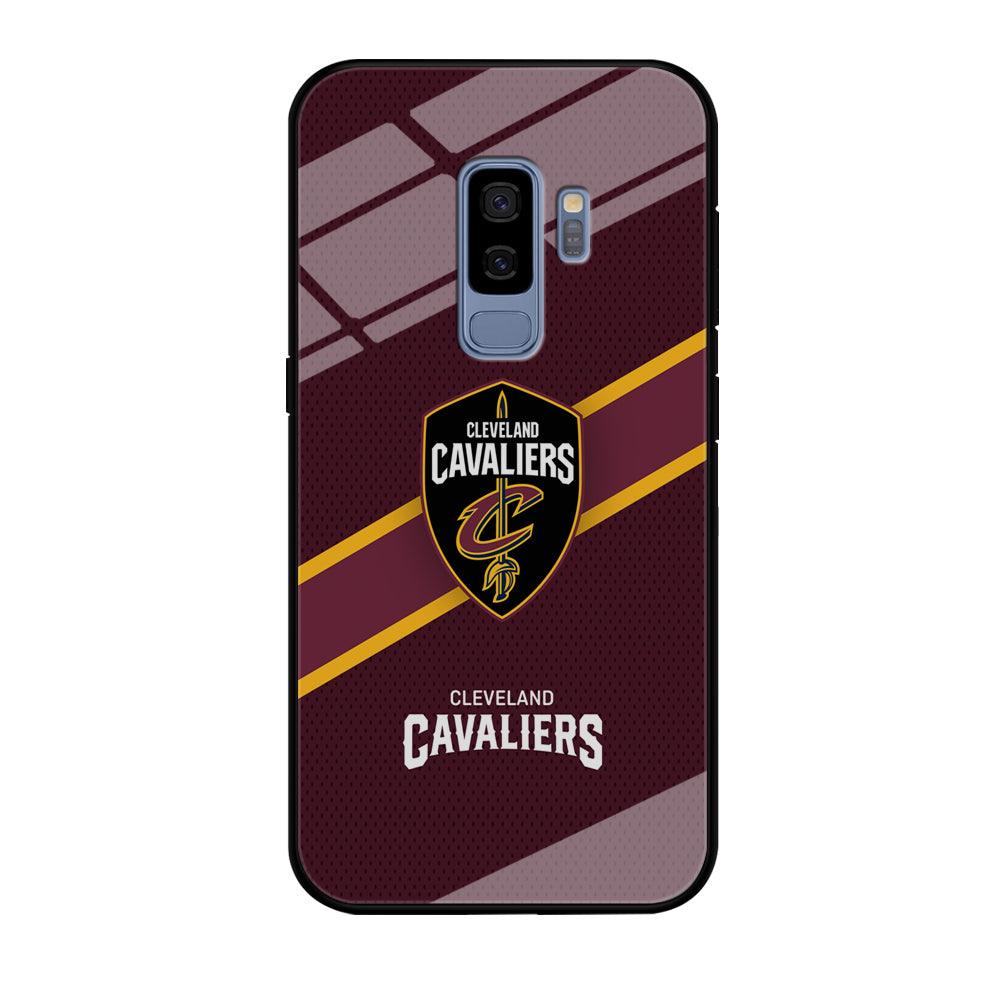 Cleveland Cavaliers Purple Phantom Samsung Galaxy S9 Plus Case-Oxvistore