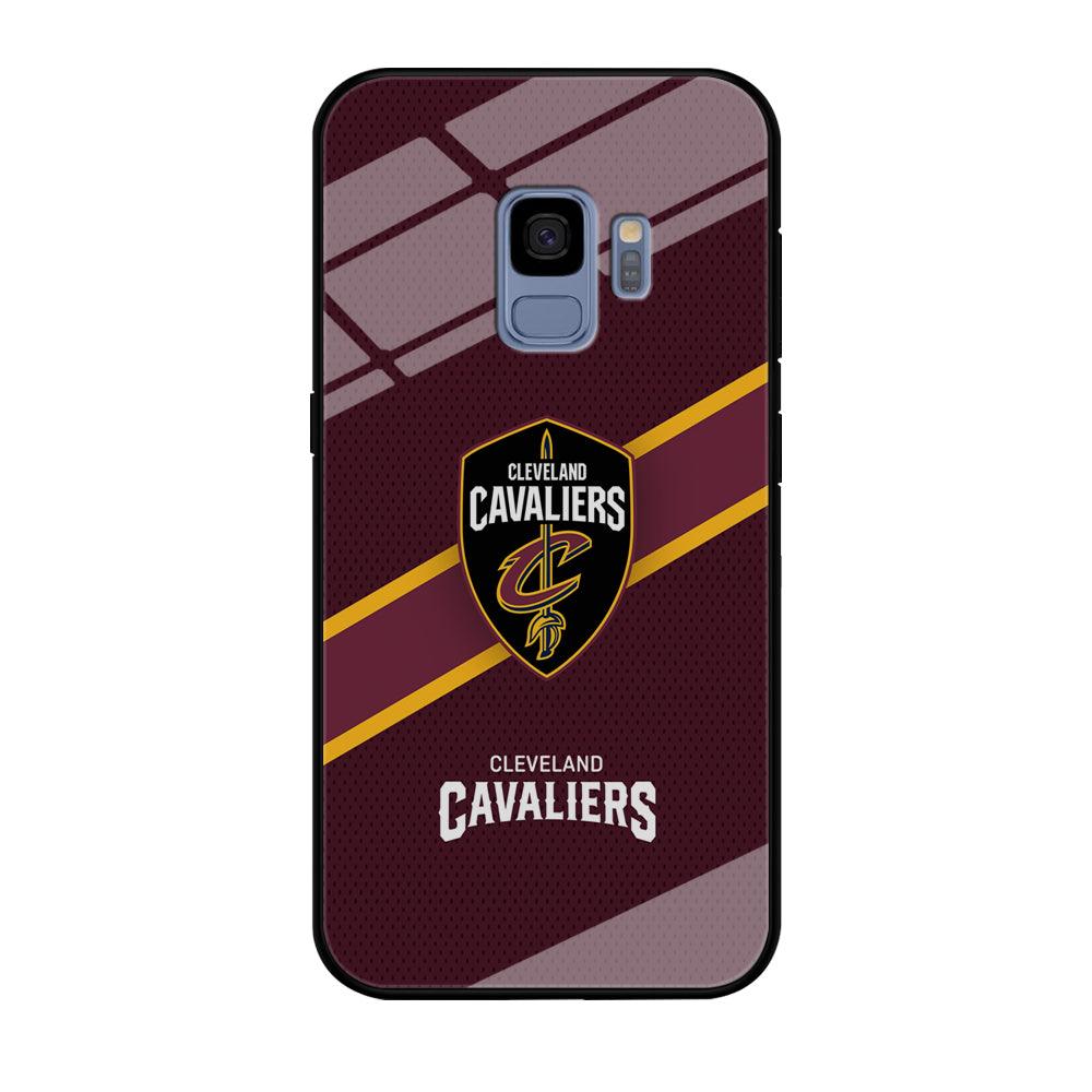 Cleveland Cavaliers Purple Phantom Samsung Galaxy S9 Case-Oxvistore