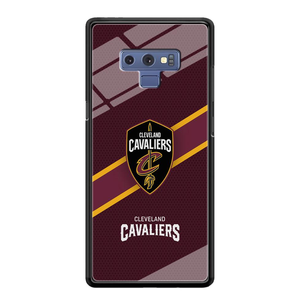 Cleveland Cavaliers Purple Phantom Samsung Galaxy Note 9 Case-Oxvistore