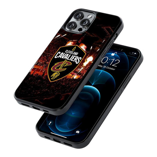 Cleveland Cavaliers Stadium 2D Rubber Phone Case-Oxvistore