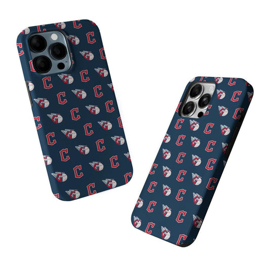 Cleveland Guardians Logo 2 in 1 Tough Phone Case-Oxvistore
