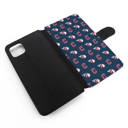 Cleveland Guardians Logo Flip Wallet Phone Case