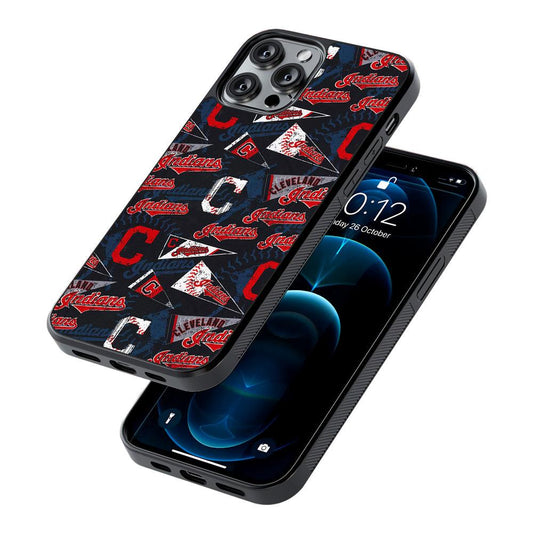 Cleveland Guardians Pattern 2D Rubber Phone Case-Oxvistore