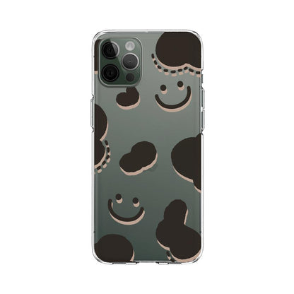 Clouds Shape and Smiles Clear Soft Case-Oxvistore