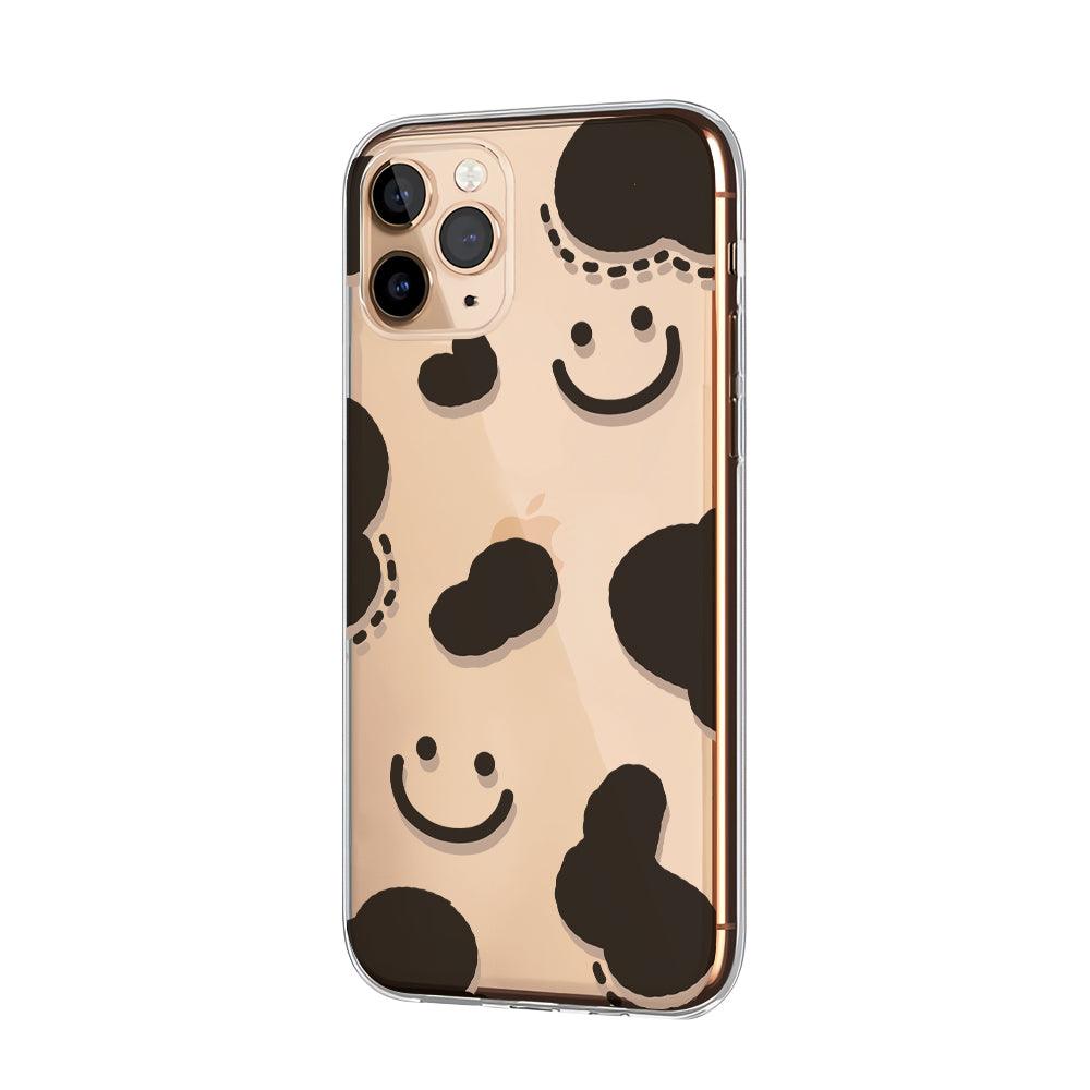 Clouds Shape and Smiles Clear Soft Case-Oxvistore