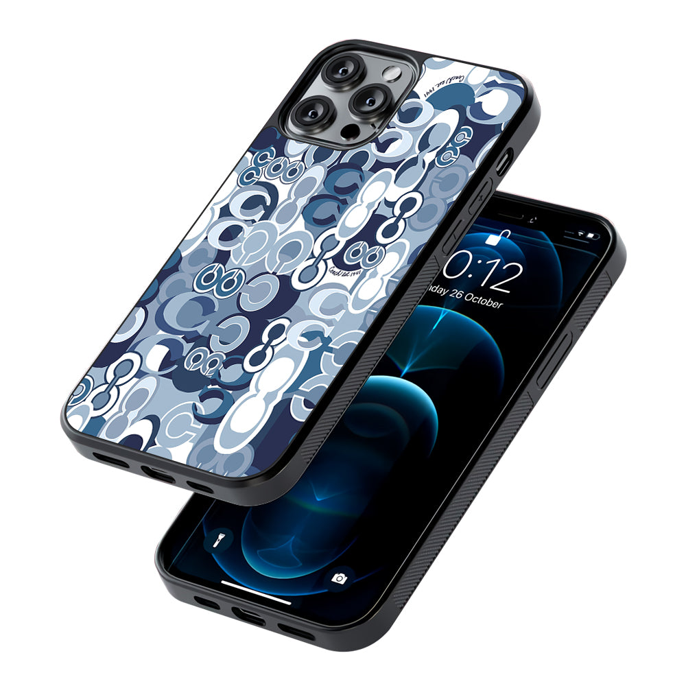 Coach Blue 2D Rubber Phone Case-Oxvistore