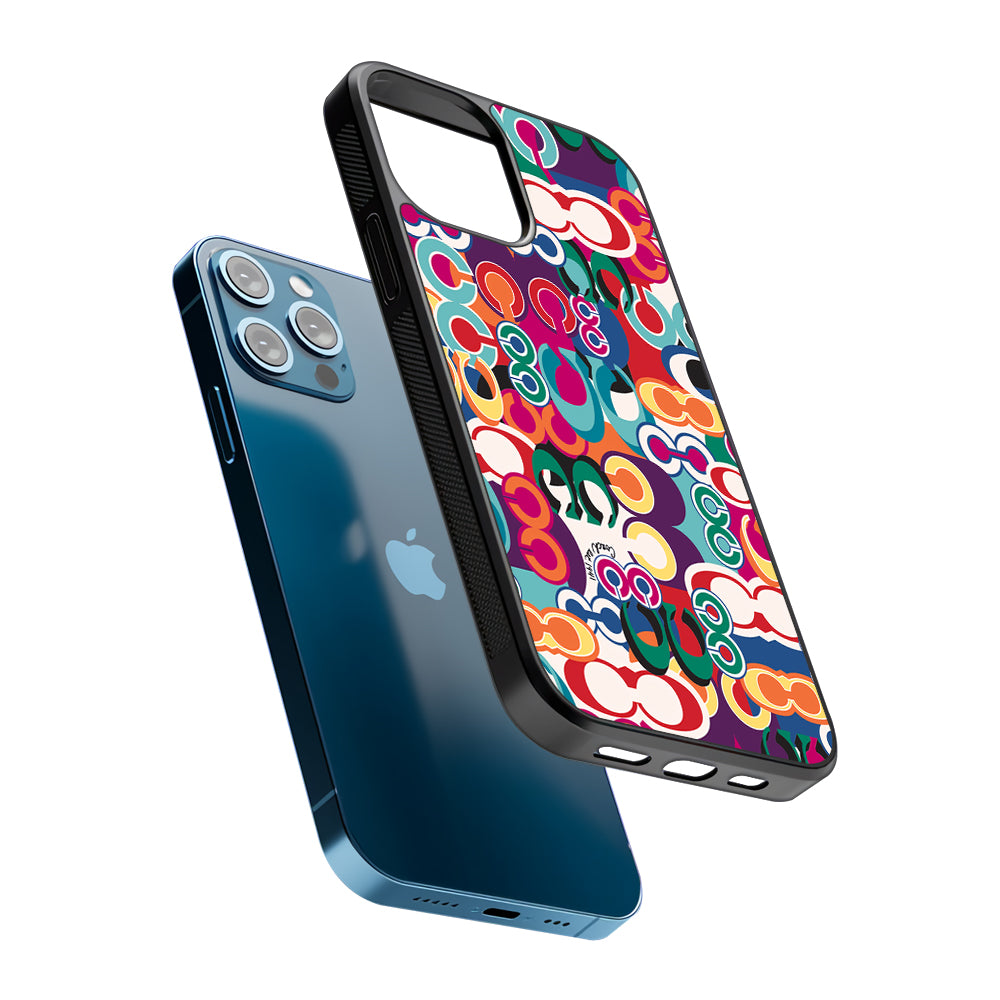 Coach Colorful 2D Rubber Phone Case-Oxvistore