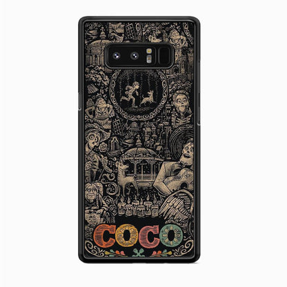 Coco Family Face Samsung Galaxy Note 8 Case-Oxvistore