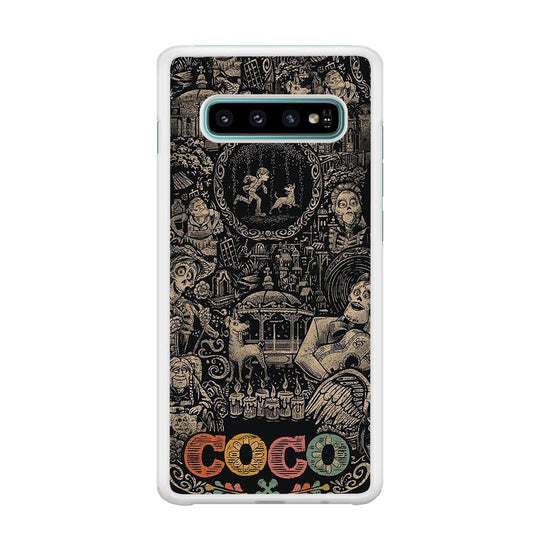 Coco Family Face Samsung Galaxy S10 Case-Oxvistore