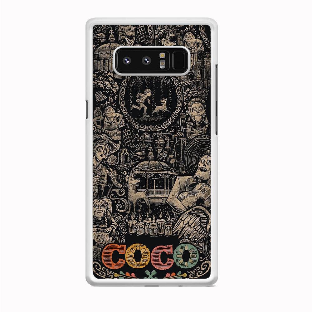 Coco Family Face Samsung Galaxy Note 8 Case-Oxvistore