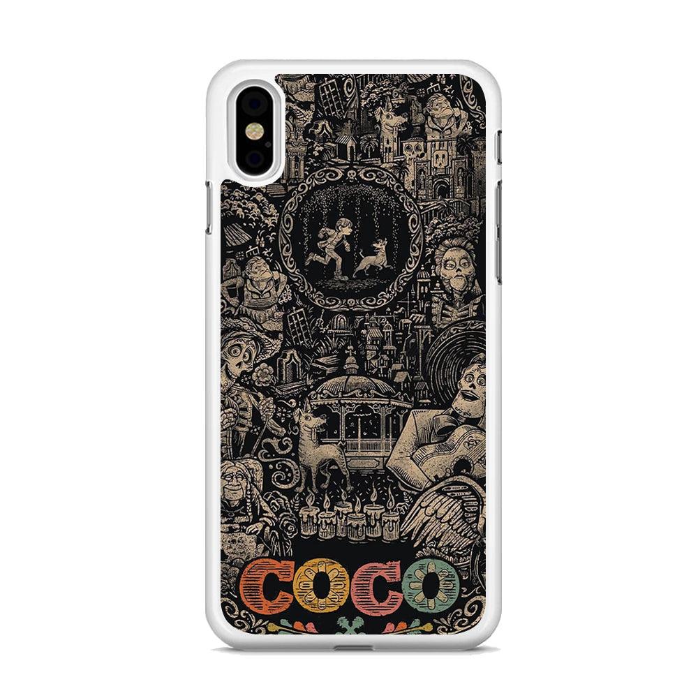 Coco Family Face iPhone X Case-Oxvistore