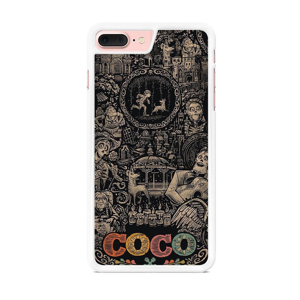 Coco Family Face iPhone 7 Plus Case-Oxvistore