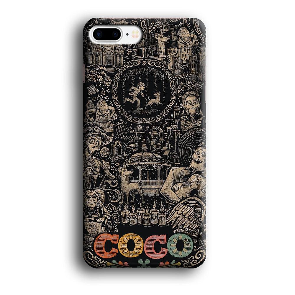 Coco Family Face iPhone 7 Plus Case-Oxvistore