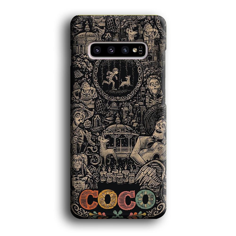 Coco Family Face Samsung Galaxy S10 Case-Oxvistore