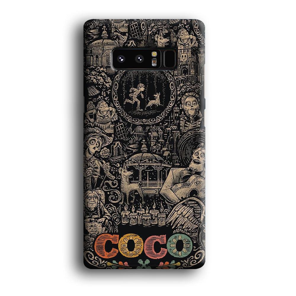 Coco Family Face Samsung Galaxy Note 8 Case-Oxvistore