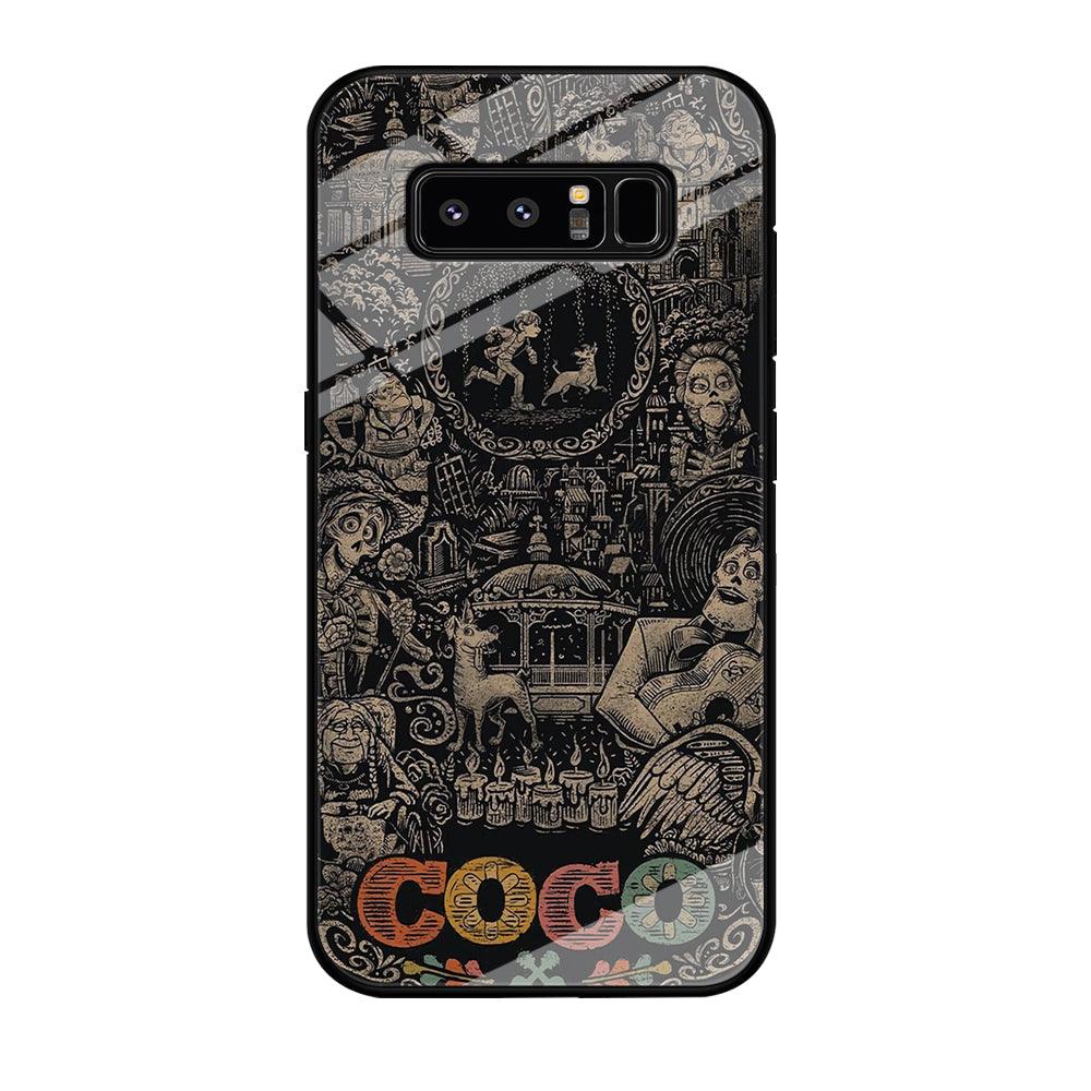 Coco Family Face Samsung Galaxy Note 8 Case-Oxvistore