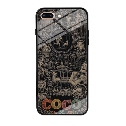 Coco Family Face iPhone 8 Plus Case-Oxvistore