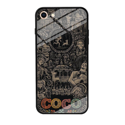 Coco Family Face iPhone 8 Case-Oxvistore