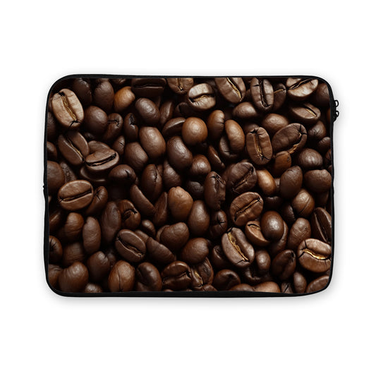 Coffee Beans Texture Laptop Sleeve Protective Cover