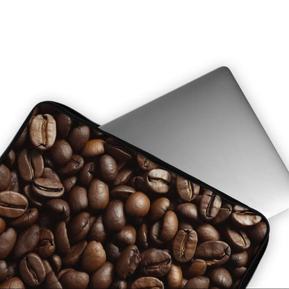Coffee Beans Texture Laptop Sleeve Protective Cover-Oxvistore