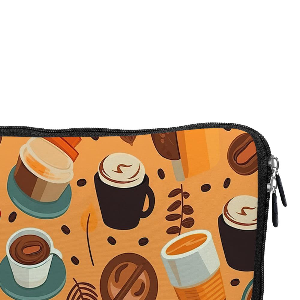 Coffee Drink Doodle Laptop Sleeve Protective Cover-Oxvistore