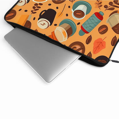 Coffee Drink Doodle Laptop Sleeve Protective Cover-Oxvistore