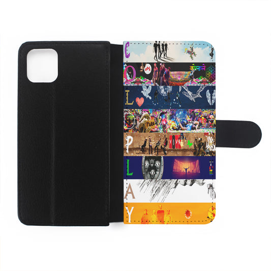 Coldplay Favorite Poster Flip Wallet Phone Case