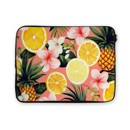 Color Tropical Fruits Pattern Laptop Sleeve Protective Cover