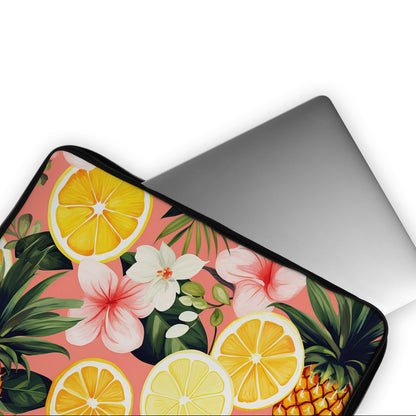 Color Tropical Fruits Pattern Laptop Sleeve Protective Cover