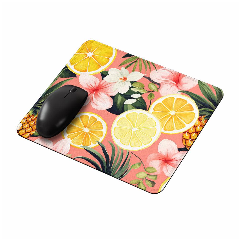 Color Tropical Fruits Pattern Mouse Pads-Oxvistore