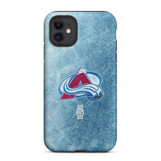 Colorado Avalanche Logo 2 in 1 Tough Phone Case-Oxvistore