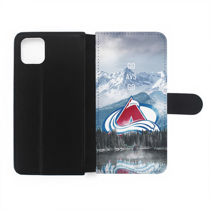 Colorado Avalanche Nature Flip Wallet Phone Case