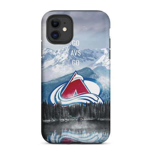 Colorado Avalanche Nature 2 in 1 Tough Phone Case-Oxvistore