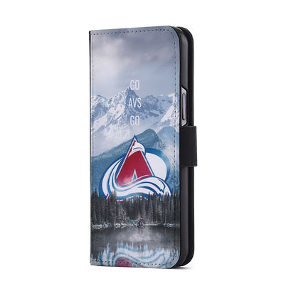 Colorado Avalanche Nature Flip Wallet Phone Case